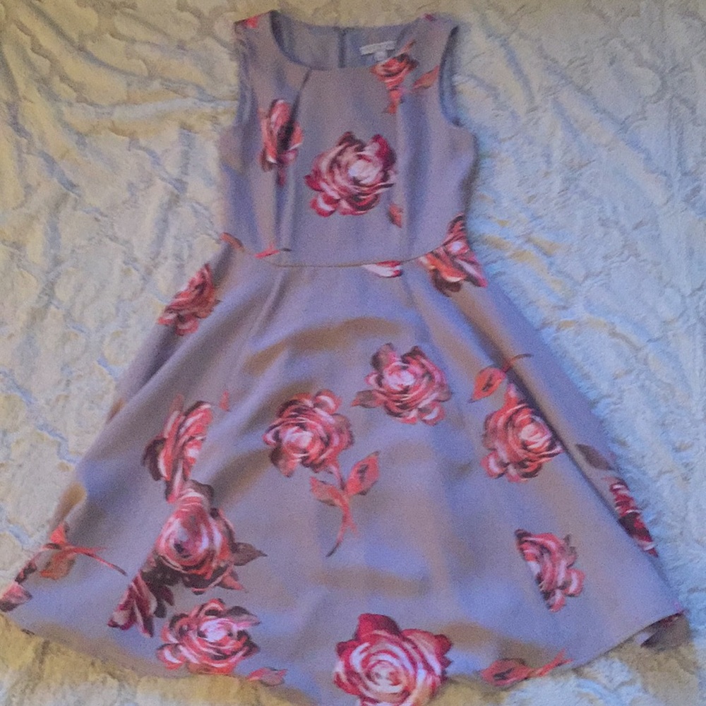 Ny&Co Eva Mendes Collection Rose Pattern Dress